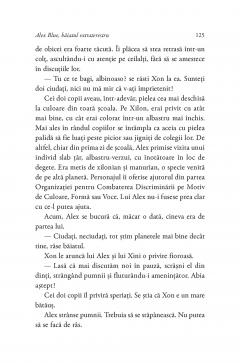 Alex Blue, baiatul extraterestru