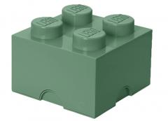 Cutie depozitare LEGO 2X2 verde nisip  (40031747)