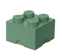 Cutie depozitare LEGO 2X2 verde nisip  (40031747)
