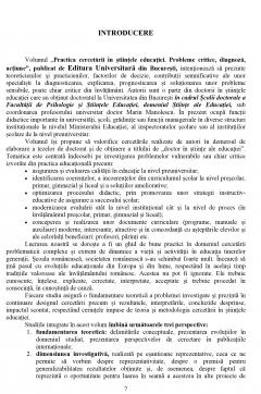 Practica cercetarii in stiintele educatiei