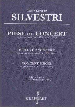 Piese de concert pentru pian solo opus 25 nr.1-3 si 5