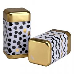 Cutie din metal - White Drops