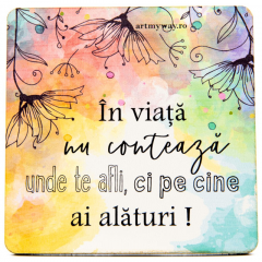 Suport pahar - Impreuna prin viata