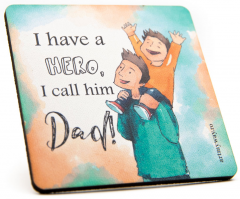 Suport pahar - Dad My Hero