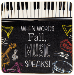 Suport pahar - Music Speaks