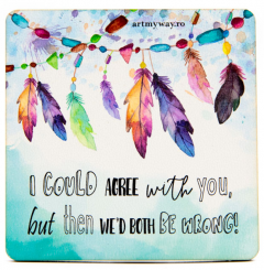 Suport pahar - Never Agree