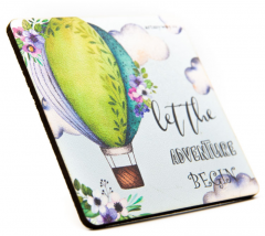 Suport pahar - Let the Adventure Begin