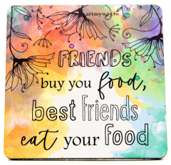 Suport pahar - Friends and Food