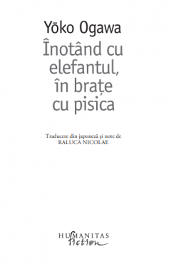 Inotand cu elefantul, in brate cu pisica