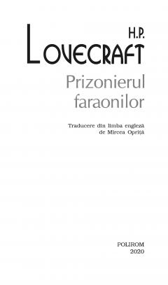 Prizonierul faraonilor