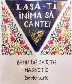Semn de carte magnetic cu mesaj - mai multe modele
