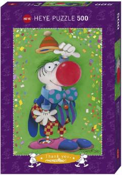 Puzzle 500 de piese - Thank You, Mordillo!