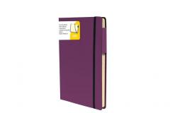 Carnet foaie velina cu coperta mov - Notebook Medium Plain Purple