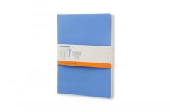 Moleskine Extra Large Volant Powder Blue/Royal Blue Ruled Journal