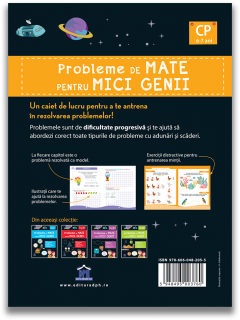 Probleme de mate pentru mici genii - Clasa pregatitoare 6-7 ani
