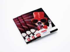 Caiet A5 Patratele - Cool Dog - Modele diferite