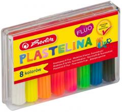 Plastilina - Set 8 culori fluorescente