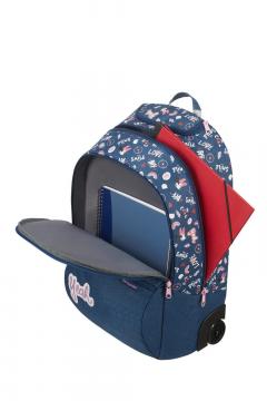 Ghiozdan cu roti - Color Funtime Disney - Minnie Doodles