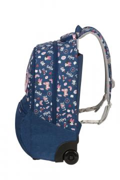 Ghiozdan cu roti - Color Funtime Disney - Minnie Doodles