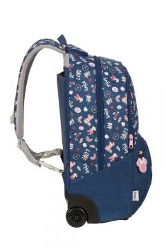 Ghiozdan cu roti - Color Funtime Disney - Minnie Doodles