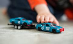 Jucarie - Dodge Charger with Dodge Challenger - SRT Racing