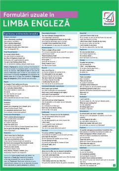 Formulari uzuale in limba engleza - Pliant