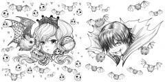 Pop Manga: Cute and Creepy Coloring Book