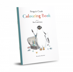 Penguin Crush Colouring Book