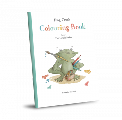 Frog Crush Colouring Book