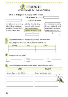 Fise de recapitulare si evaluare finala clasa a II-a