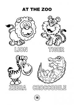 Limba engleza. Carte de colorat