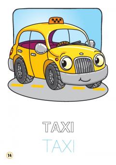 Limba engleza - Mijloace de transport (colouring book)