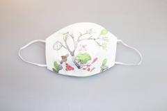 Masca de protectie faciala pentru copii - Ilustrata - 4-10 ani - Modele diferite