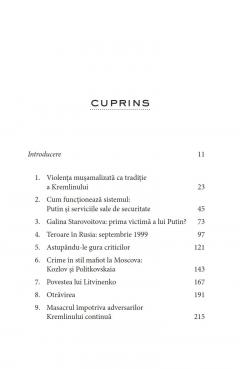Ordine ucigase. Regimul Putin si crima politica