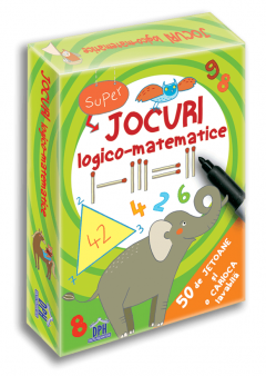 Jocuri logico-matematice - 50 de jetoane