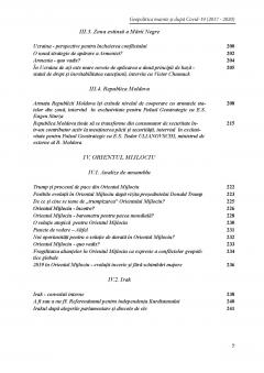 Geopolitica inainte si dupa Covid-19, 2017-2020