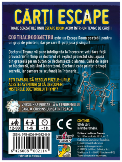 Joc - Carti Escape - Contracronometru