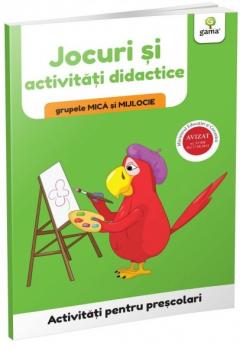 Jocuri si activitati didactice, grupa mica si mijlocie