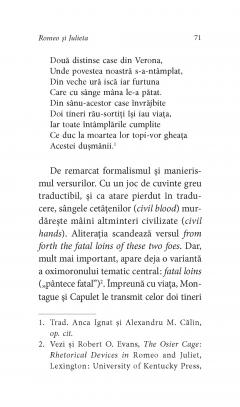 Sonete. Romeo și Julieta