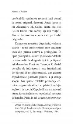 Sonete. Romeo și Julieta