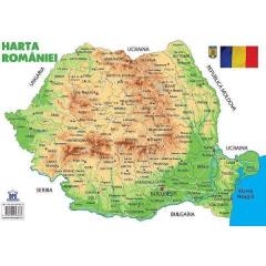 Plansa: Harta Romaniei