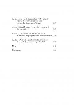 Nu ti-e scris in gene