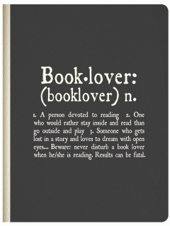 Carnet - Lined, Large - Booklover