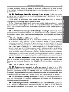 Codul de procedura civila. Septembrie 2020