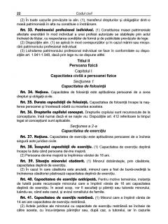 Codul civil. Septembrie 2020