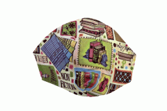 Masca de protectie faciala pentru adulti - ilustrata - mai multe modele