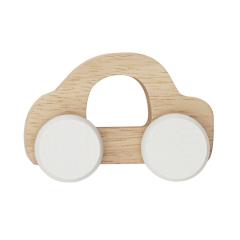Jucarie - Masinuta sedan din lemn pentru bebelusi