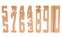 Numere din lemn - 1-10