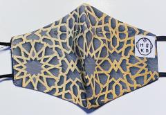 Masca textila din bumbac - 1001 de intelesuri din priviri - Marime M