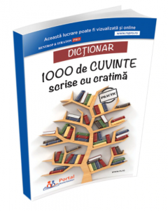 Dictionar "1000 de cuvinte scrise cu cratima"